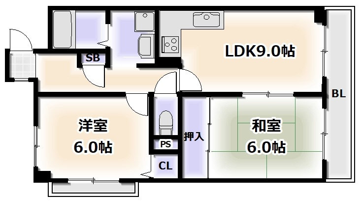 ラ・ソフィアの間取り