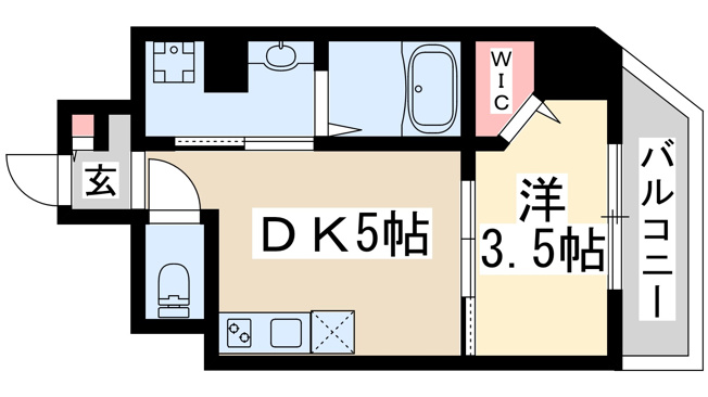 【間取り】 | イルリッシュ西中島