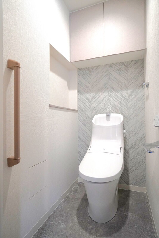 台東区上野１丁目の賃貸マンションのトイレ