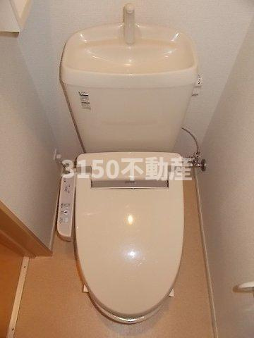 アップアイランドＳ　Ａのトイレ|トイレです