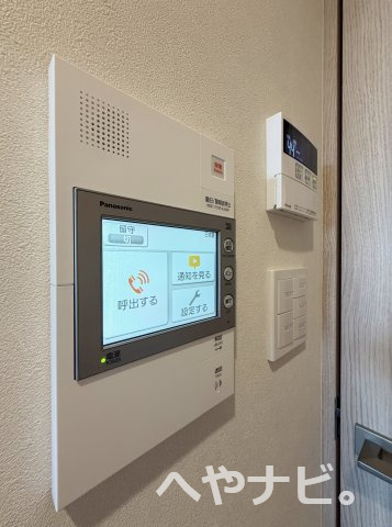 【セキュリティ】 | プレサンス　レイズ　鶴舞公園 | ★モニター付きインターホン