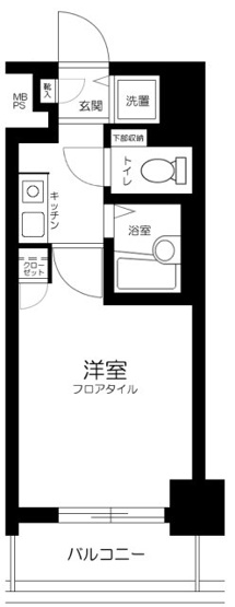 【間取り】 | ロイヤルアメニティー池尻大橋