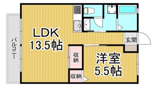 ベルコモン甲子園の間取り