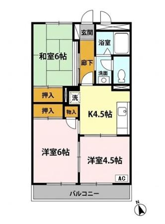 【間取り】 | 中野ハイム