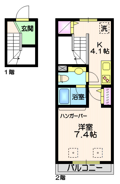 メゾン祥楓の間取り
