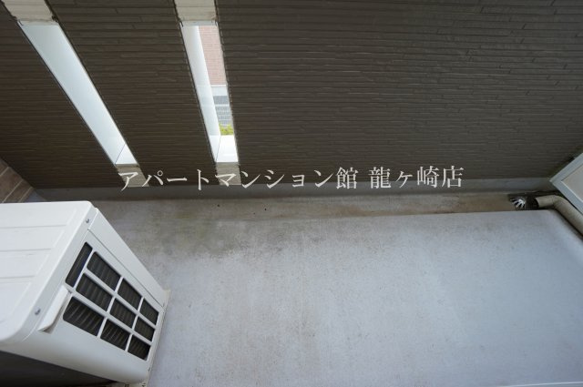 サザンクロス阿見Ⅲのバルコニー