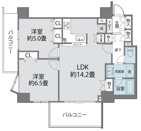 【間取り】 | ヒルハイツ文京・春日