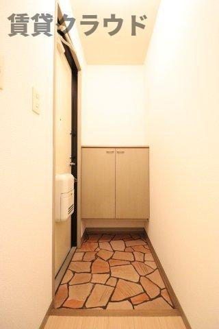 サンベルテ　Ⅲの玄関|毎日通る玄関はこちらです