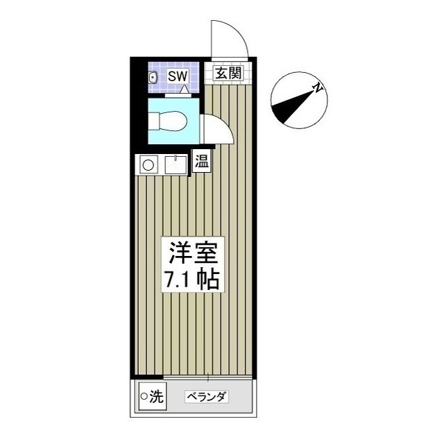 タクト成増の間取り