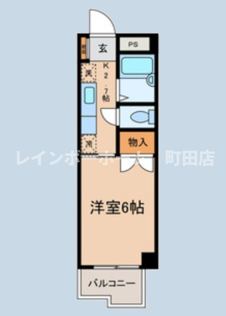 マンション如月※初期費用分割あと払いサービス利用可能物件の間取り