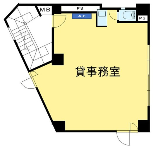 橘ビルの間取り