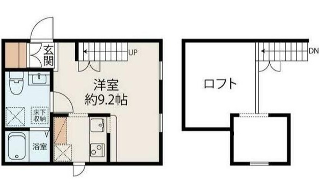 【間取り】 | プリマ東戸塚壱番館 | 女性専用！ワンルームのお部屋