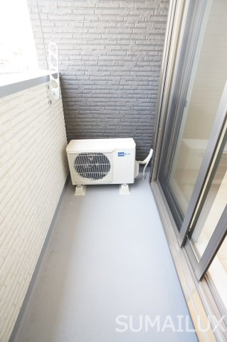 R-smart二本木のバルコニー
