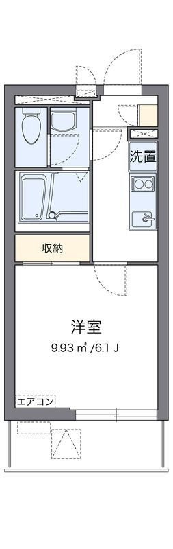 クレイノ南品川ハイツⅢの間取り