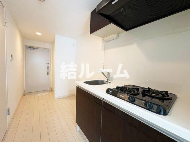 板橋区赤塚新町２丁目の賃貸マンションのキッチン