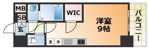 Alivis神戸駅前の間取り