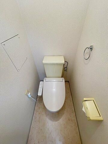 所沢市緑町４丁目の賃貸マンションのトイレ