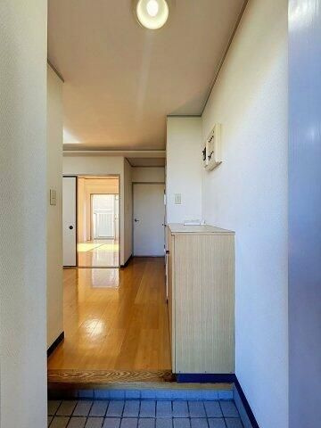 ブライトンコート新所沢の玄関