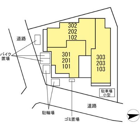 D Paina 下作延の区画図