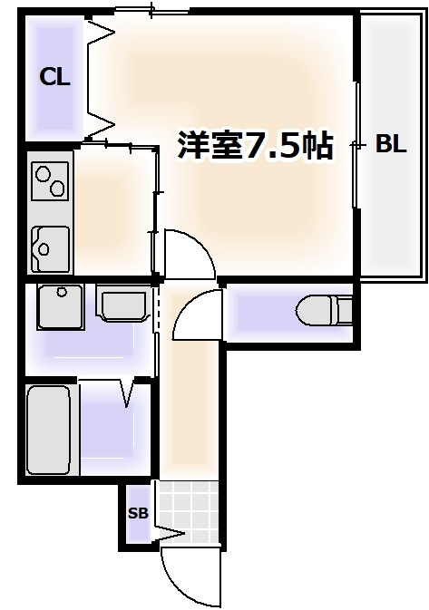アビコOSKの間取り