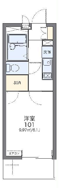 レオパレスＨＩＭＡＷＡＲＩの間取り