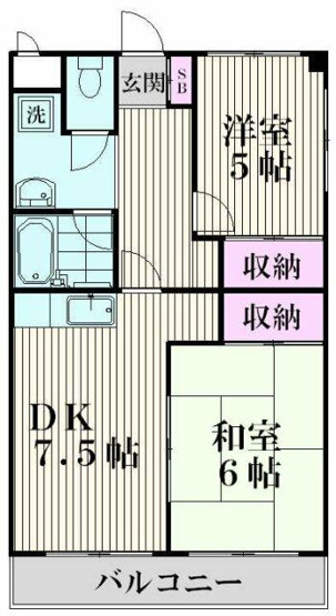 【間取り】 | メゾン貝塚