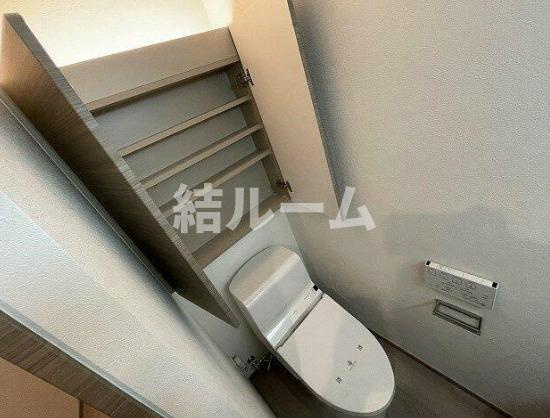 板橋区小豆沢４丁目の賃貸マンションのトイレ