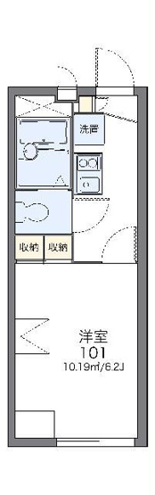 【間取り】 | レオパレスヨロズヤＦ