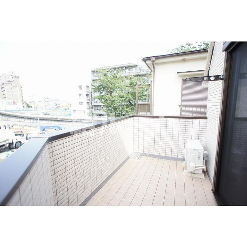 練馬区桜台３丁目の賃貸マンションのバルコニー