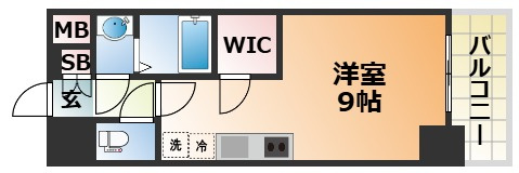 Alivis神戸駅前の間取り