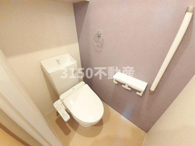 リヴェール・ピアⅡのトイレ|落ち着いたトイレです