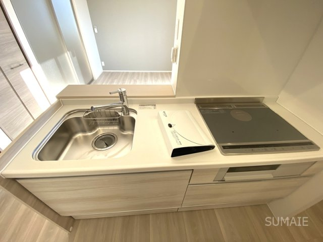 Noble villa東大成のキッチン|グリル付きIHコンロ☆彡