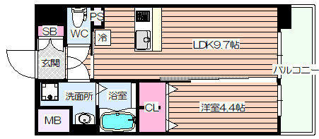 【間取り】 | 第23関根マンション