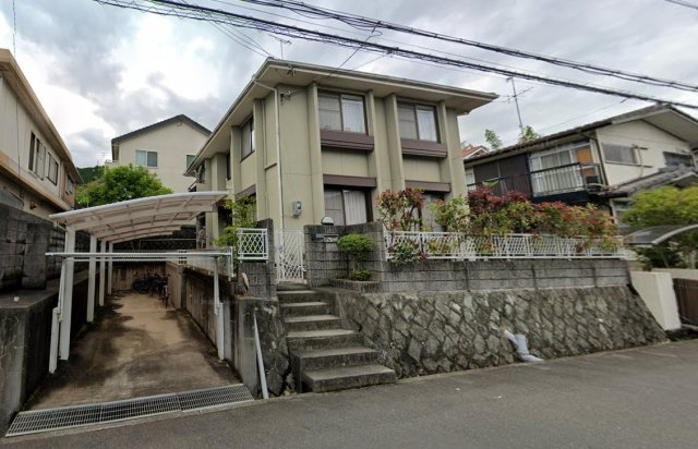 島本町桜井台貸家の外観