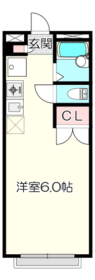 【間取り】 | エステートピアナカタC棟