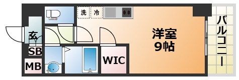 Alivis神戸駅前の間取り