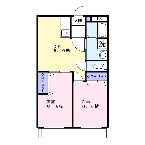 フォレストヒルⅢ【キャッシュバック対象】の間取り