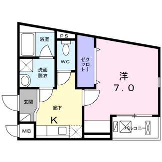 【間取り】 | 大山Ｐｌａｃｅ | 間取りです。
