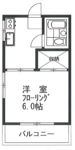 【間取り】 | コーポ小野