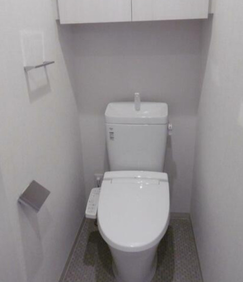 JU GLOBAL TOWERのトイレ|落ち着いた色調のトイレです