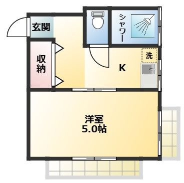 ハイム木村の間取り