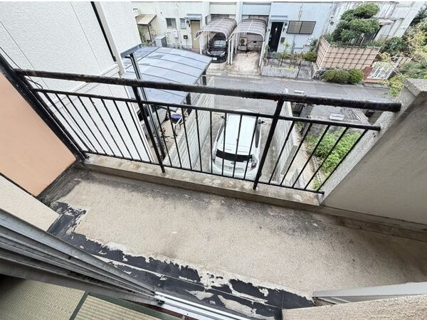 天白区福池町戸建のバルコニー