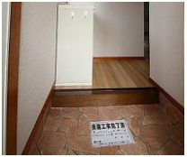 ＣＵＢＥ４の玄関