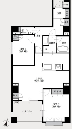 【間取り】 | 渋谷神山町レジデンス