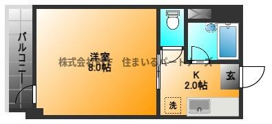 メディカルコーポⅡの間取り