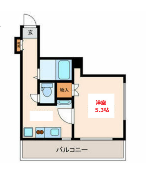 【間取り】 | サンセール クール | お部屋の間取りです。