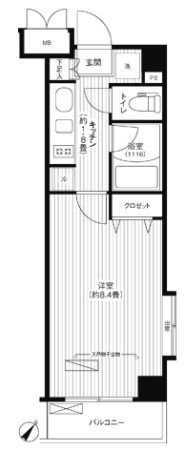 ステラメゾン荻窪の間取り