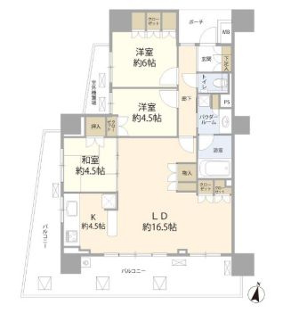 ヴィークステージ北千住ウエストレジデンスの間取り
