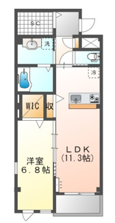 【間取り】 | ラゾン・テレサ | 間取りです。