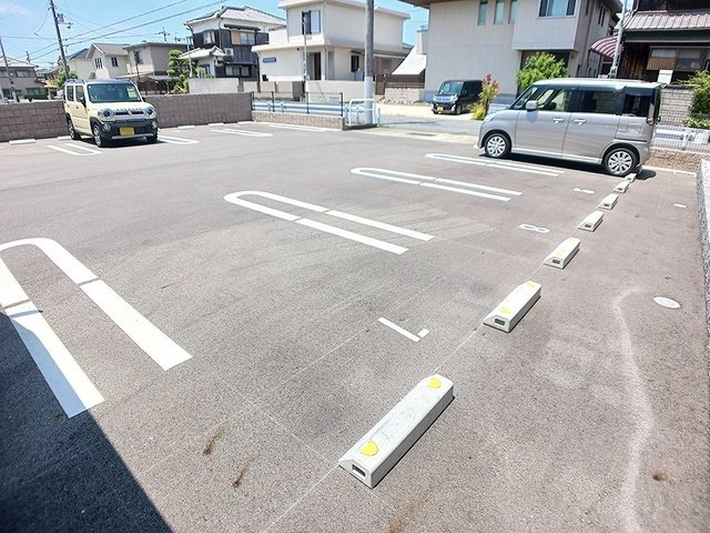 リバーテラスⅠの駐車場